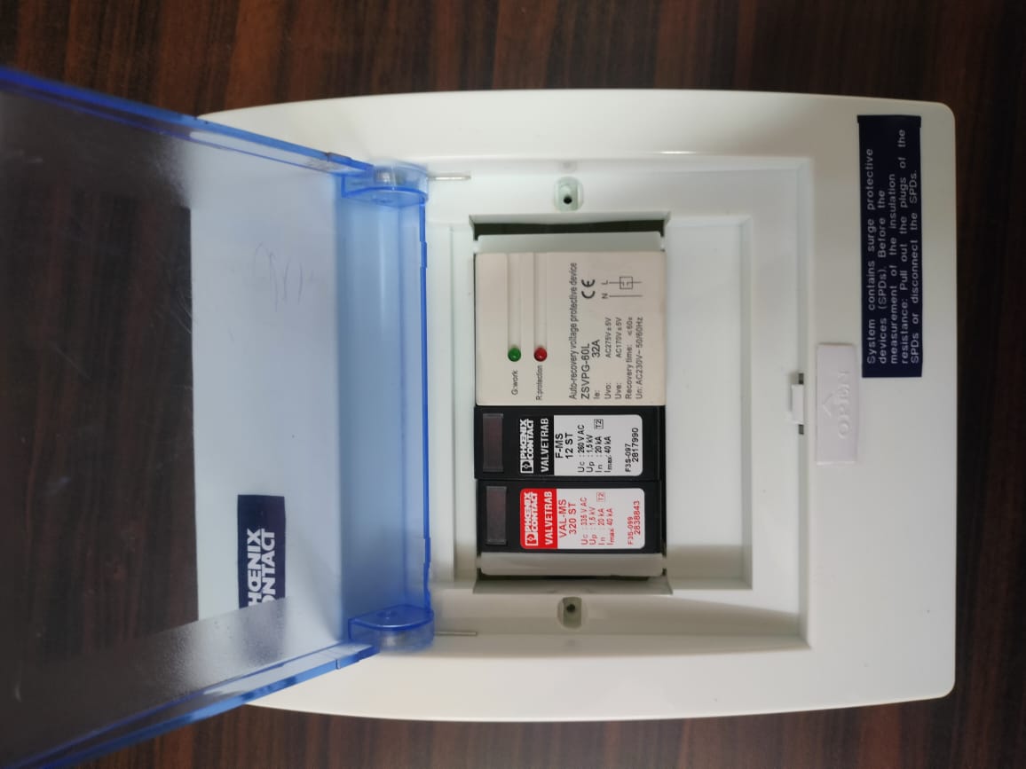 32A Analog 2 Pole Surge and Voltage Protection Device SVP with Phoneix SPD for Single Phase SVP-01